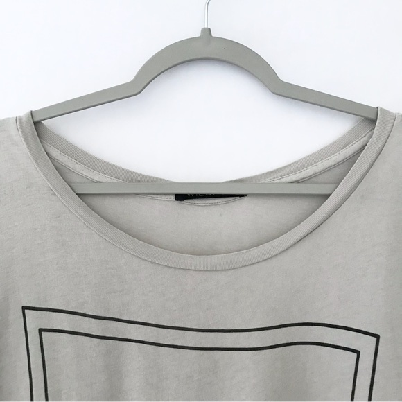 WILDFOX Gray Love & Ice Cream Graphic Tee - Picture 3 of 11